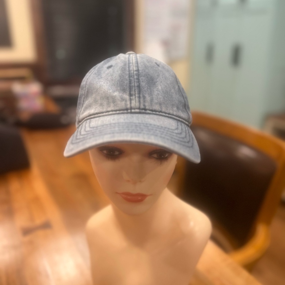 Denim ball cap new with tags